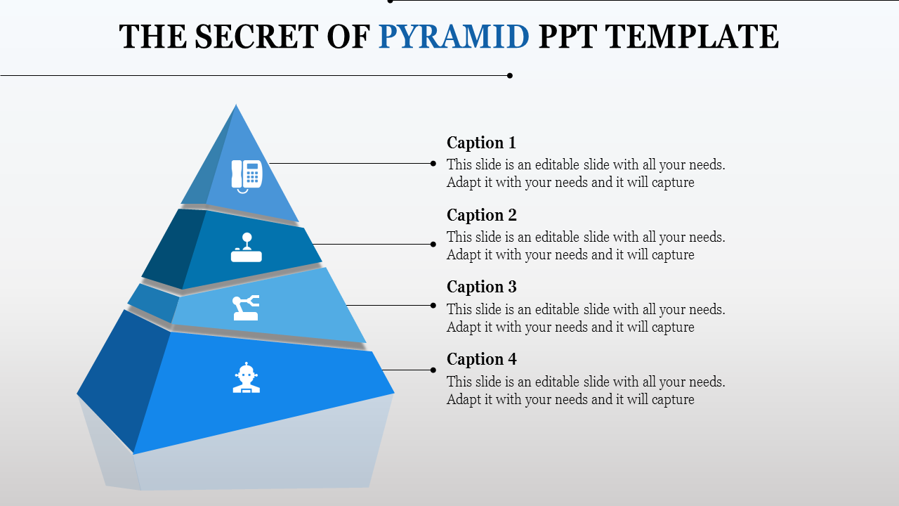 Free - 3D Type Pyramid PowerPoint Presentation Template